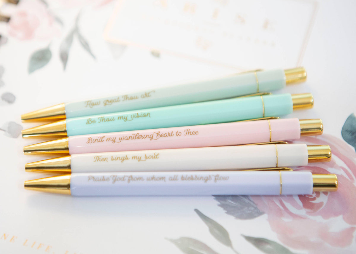 Christian Pen Set, Hymn Pen Set, Church Pens – Lavish 31
