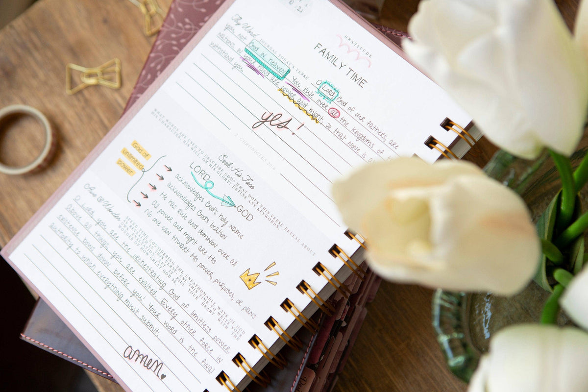 With Every Breath, Praise & Worship Guided Journal – Lavish 31 (view 4)