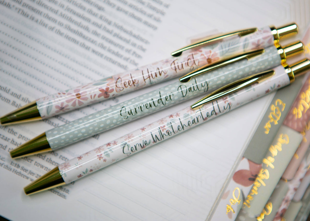 Floral Christian pens – Lavish 31 (view 3)