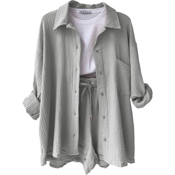White long sleeve with short – Lavish 31 (view 12)