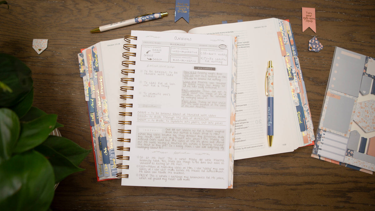 Bible Study Journal, Verse Mapping Journal – Lavish 31 (view 5)