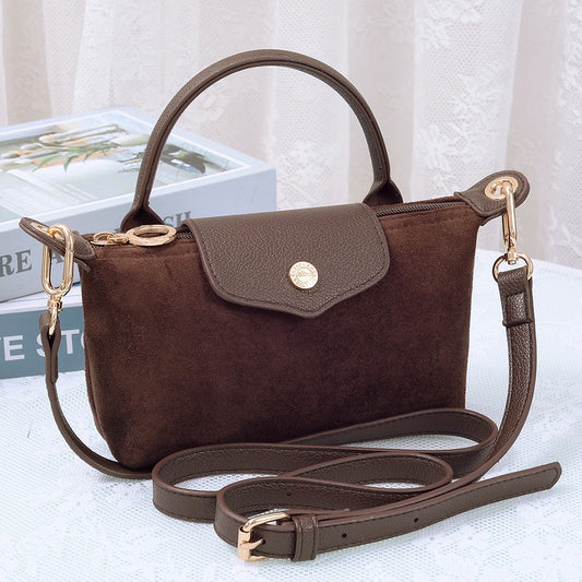 Chocolate brown crossbody purse