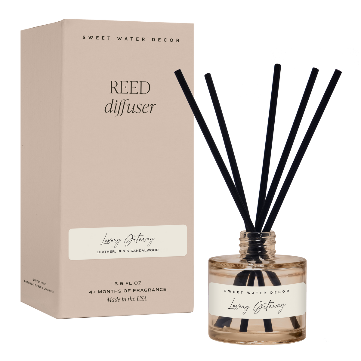 Luxury Getaway Reed Diffuser - Home Decor & Gifts – Lavish 31 (view 2)