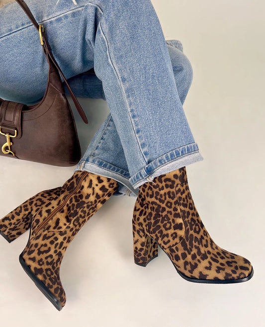 Leopard booties – Lavish 31