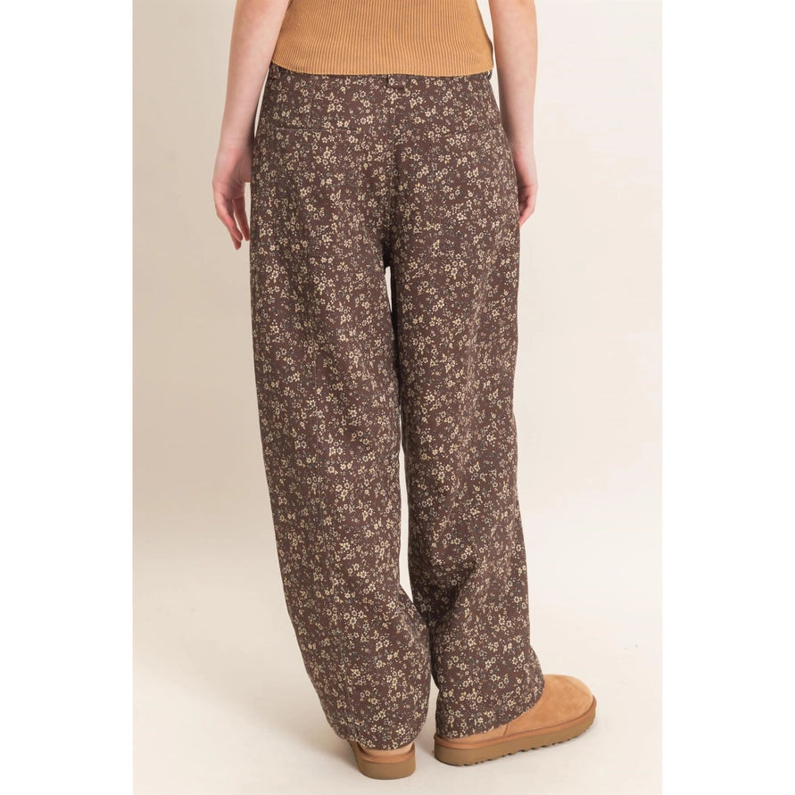 Brown floral pants – Lavish 31