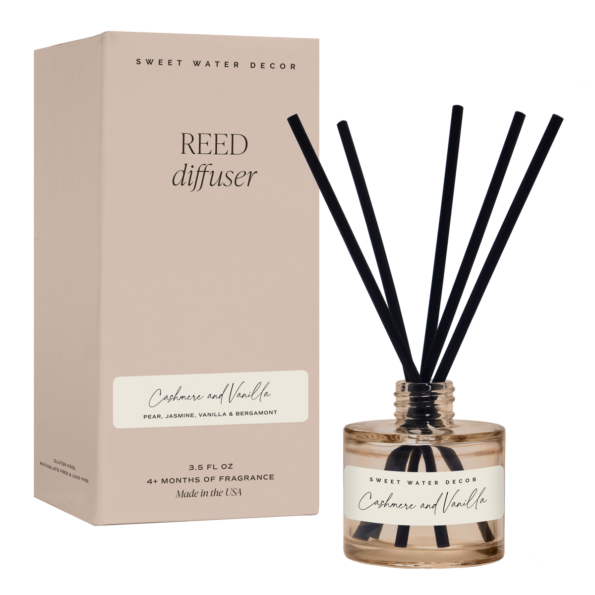 Cashmere and Vanilla Reed Diffuser - Home Decor & Gift – Lavish 31