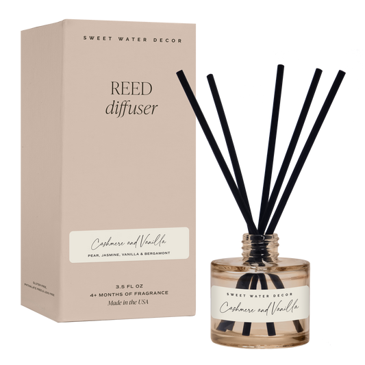 Cashmere and Vanilla Reed Diffuser - Home Decor & Gift – Lavish 31