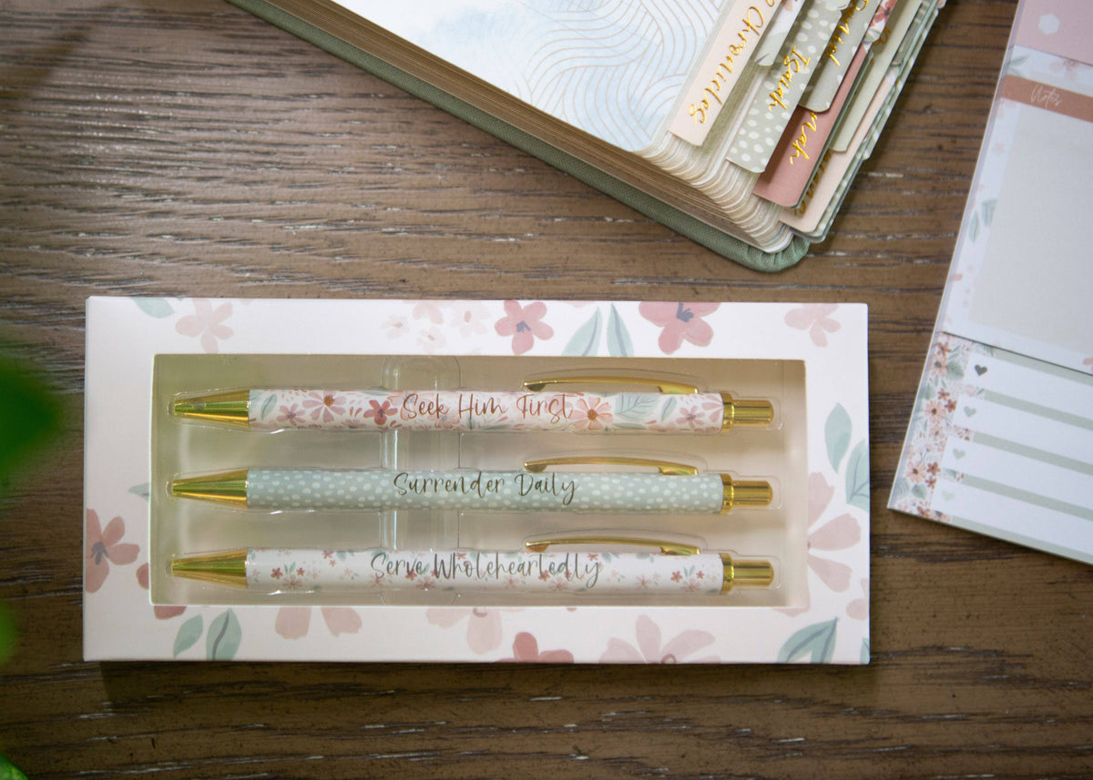 Floral Pens for Bible Study – Lavish 31